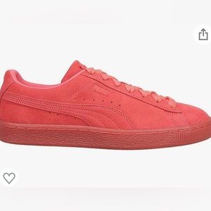 Pink Suede Pumas